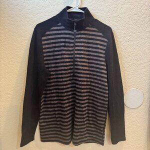 Merino Wool Half Zip Long Sleeve